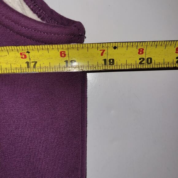 L.L. Bean Womens Fleece Lined Vest Purple Size S Winter Warm Layers - Picture 4 of 6